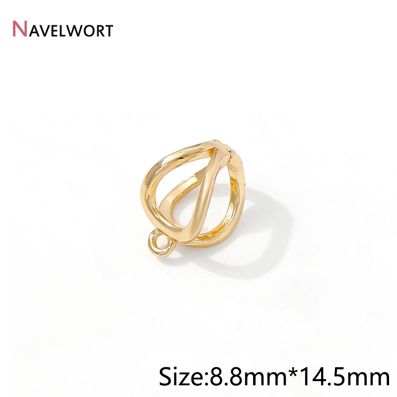 14K Gold Plated Brass Metal Ho - Jewelry Making Pins avis et prix