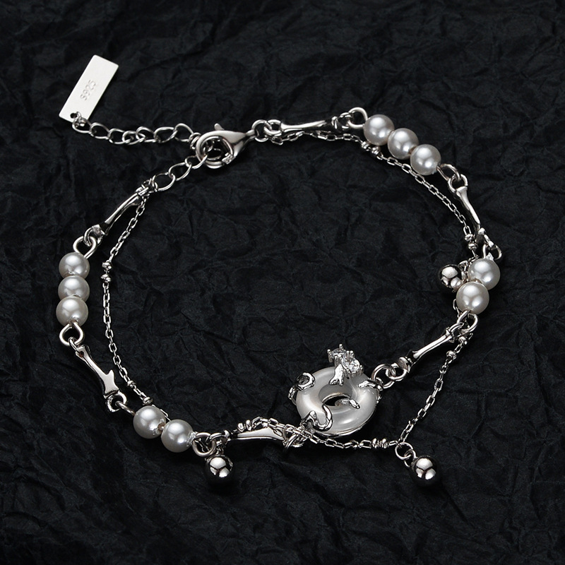 F.I.N.S Chinese Style Real S92 - Lobster Clasp Silver avis et prix