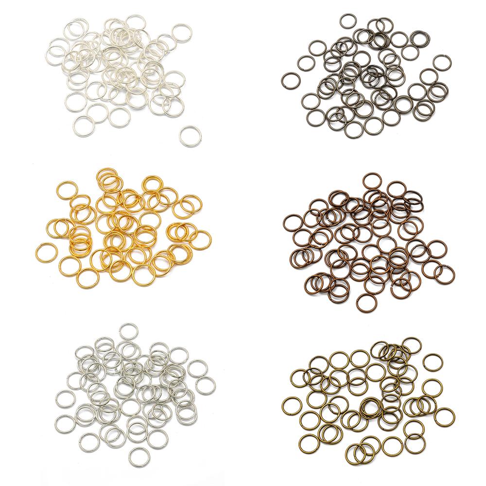 50-500Pcs 3-18mm Loop Key Spli - Jump Ring Assorted avis et prix