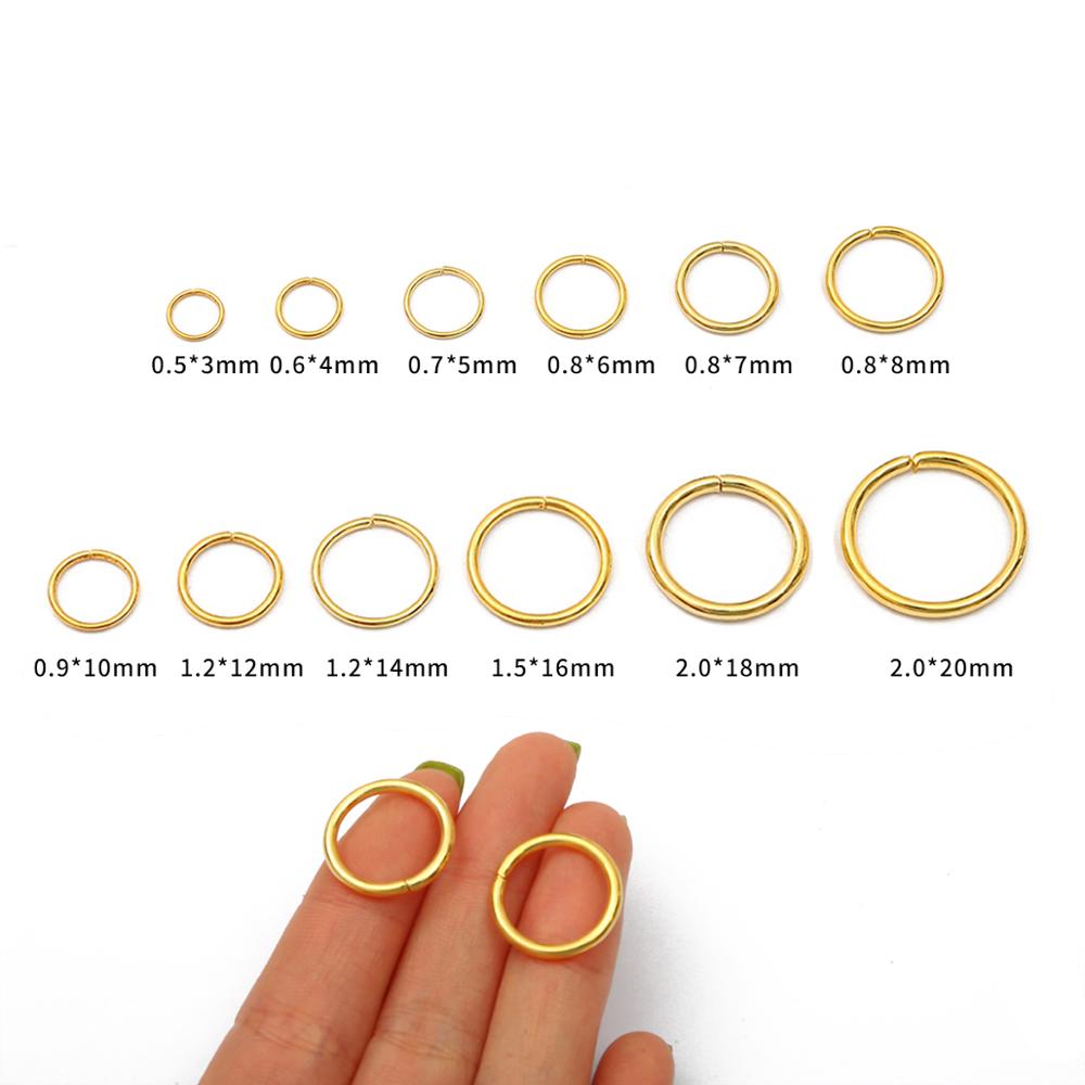 50-500Pcs 3-18mm Loop Key Spli - Jump Ring Assorted avis et prix