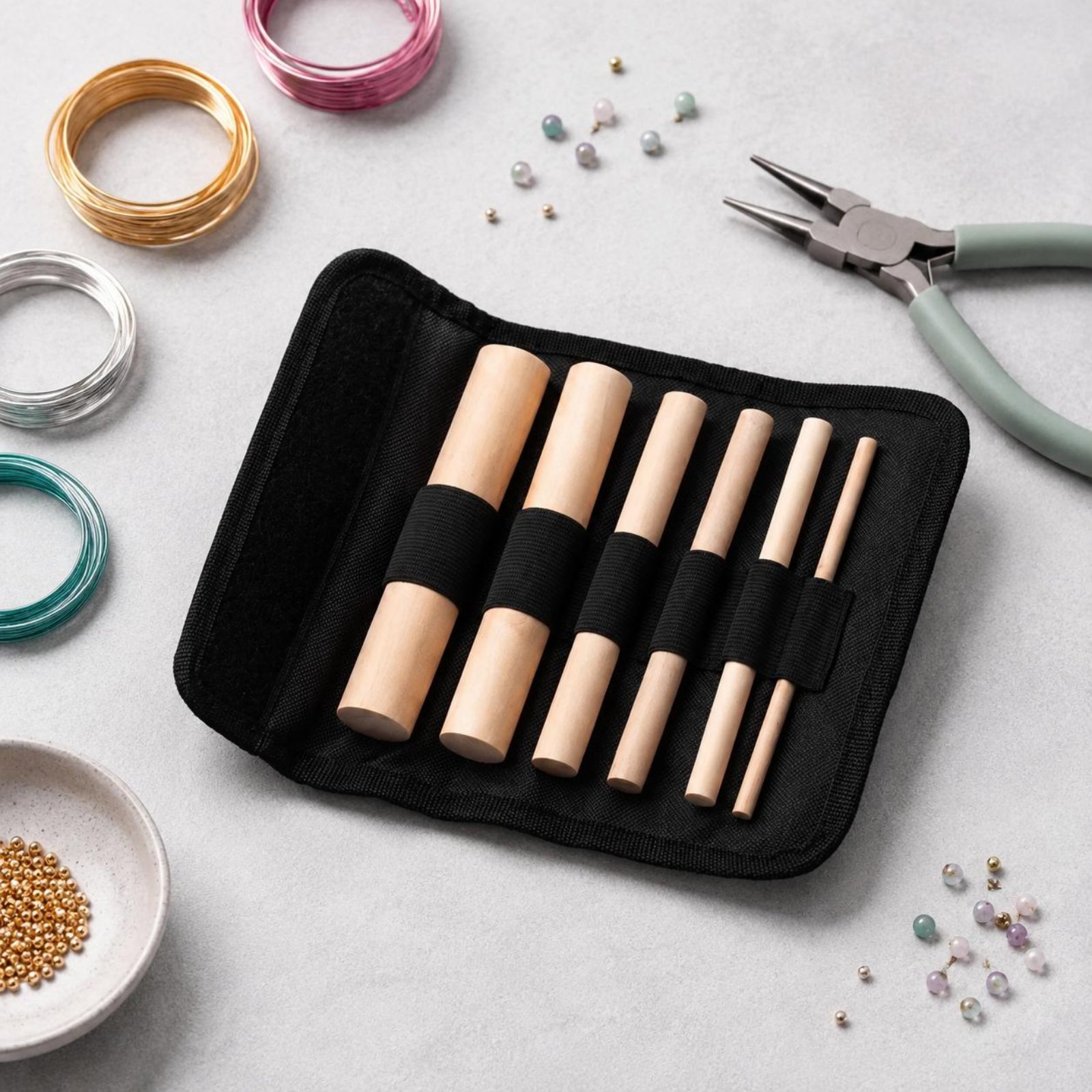 6 Pieces Wire Wrapping Mandrel - Jewelry Making Workshops avis et prix