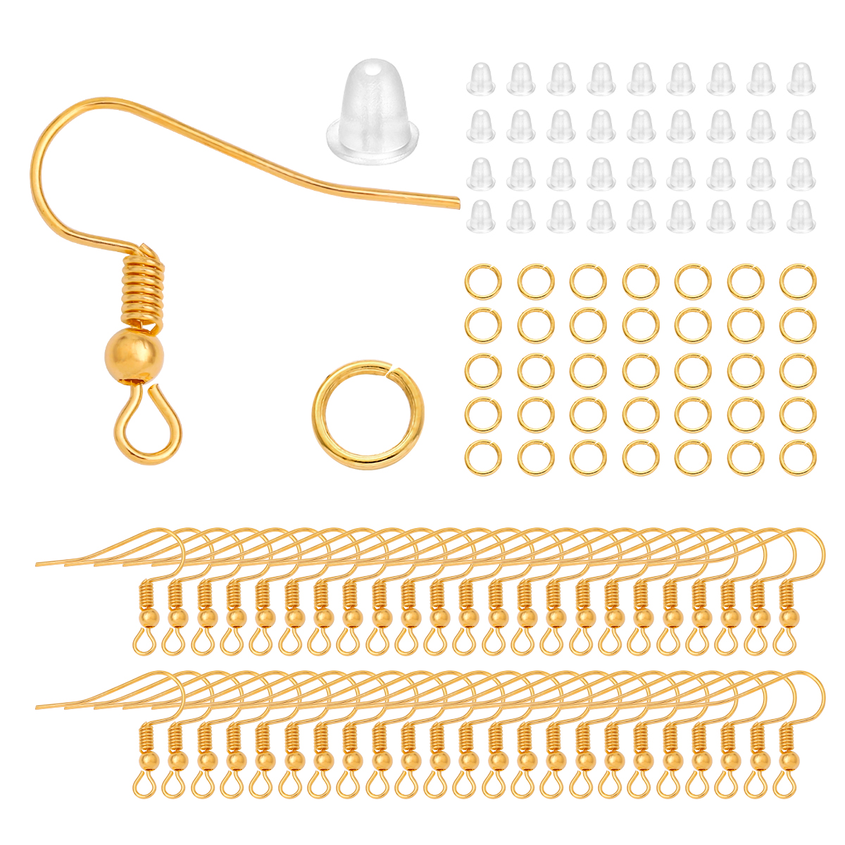 100-300pcs/Lot Hypoallergenic  - Jump Ring Assorted avis et prix