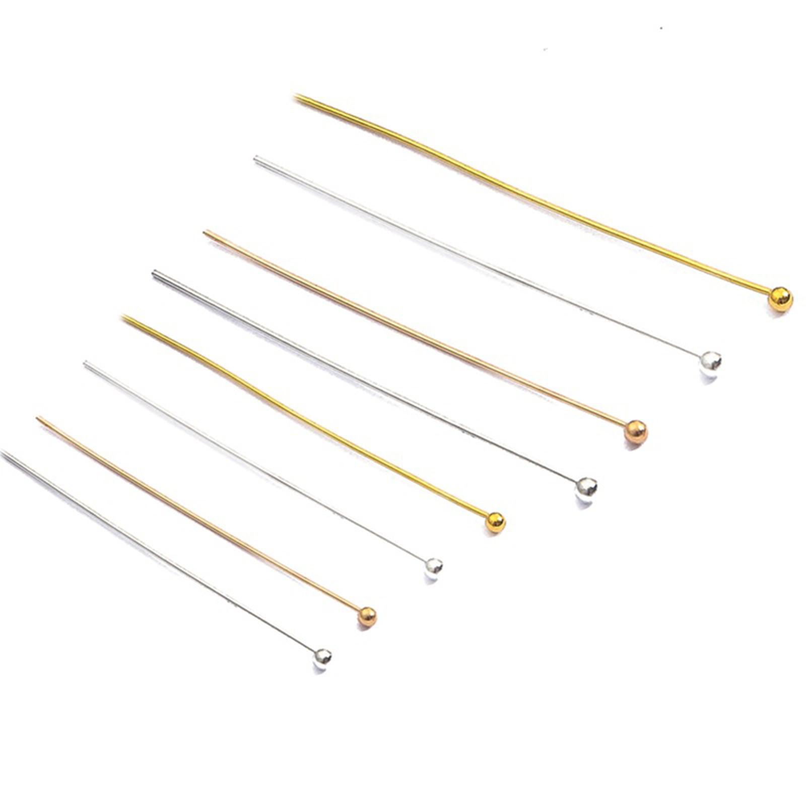 200 Metal End Head Findings fo - Eyepin Ball End avis et prix