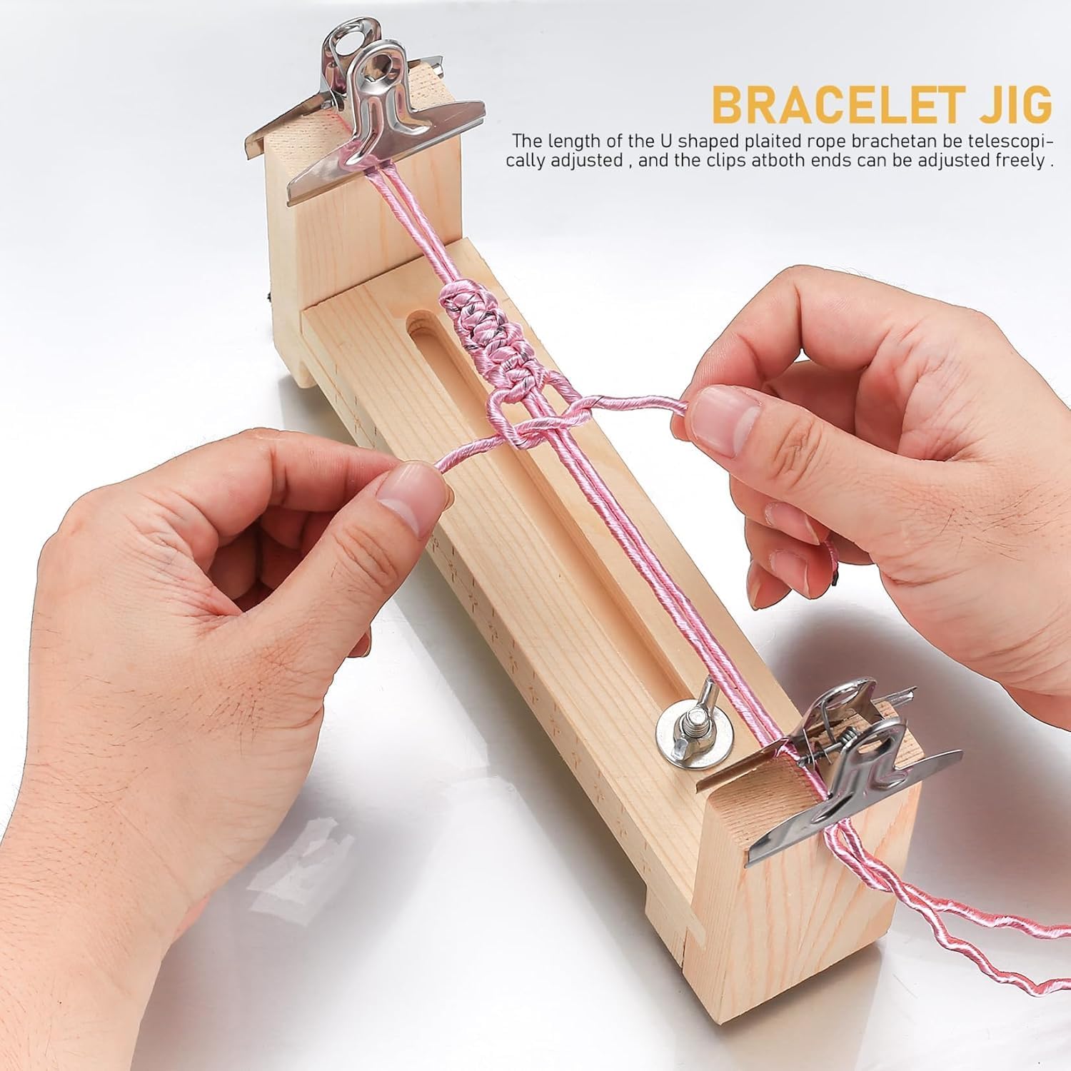 DIY Adjustable Wood Knotting J - Jewelry Making Machine avis et prix