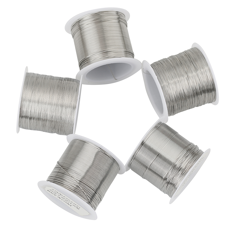 1roll Stainless Steel 0.2 0.3  - Jewelry Making Pieces avis et prix