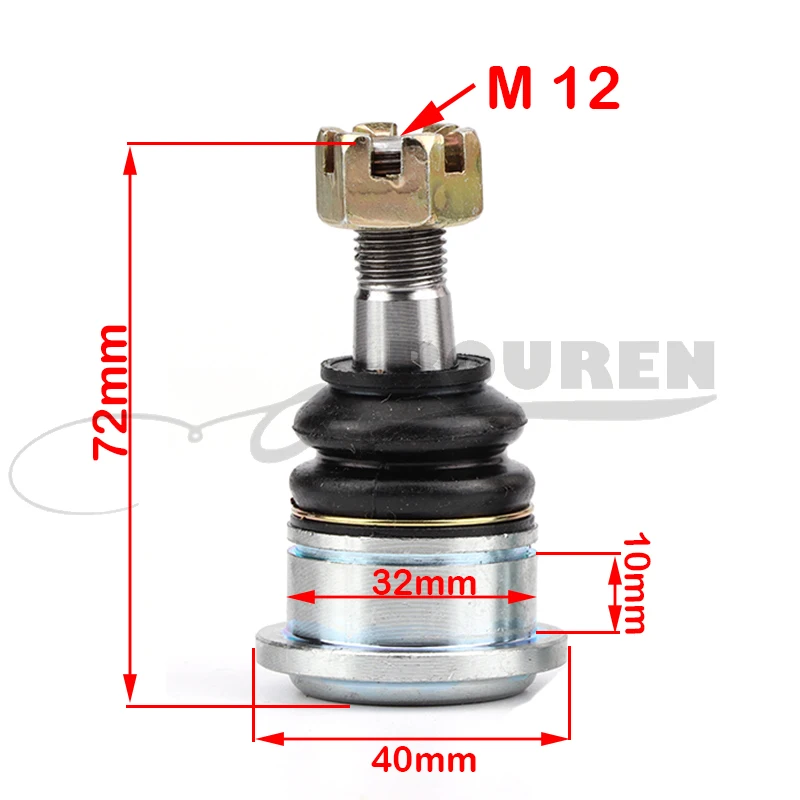 1 Pair M12X10 Ball Joint Tie R - Eyepin Ball End avis et prix