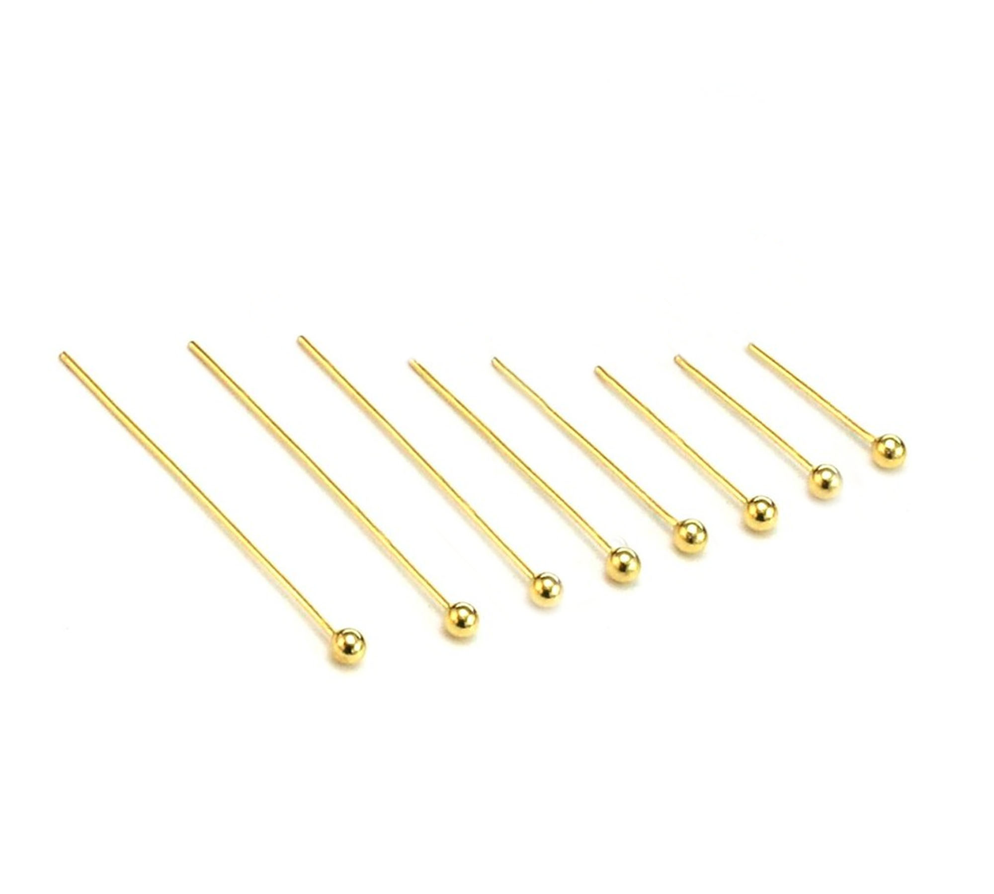 100pcs Ball Head Pin, Brass Ey - Eyepin Ball End avis et prix