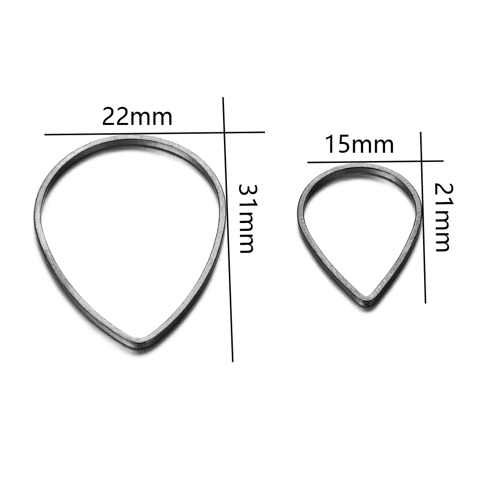 30Pcs/lot Teardrop Waterdrop M - Jump Ring Assorted avis et prix