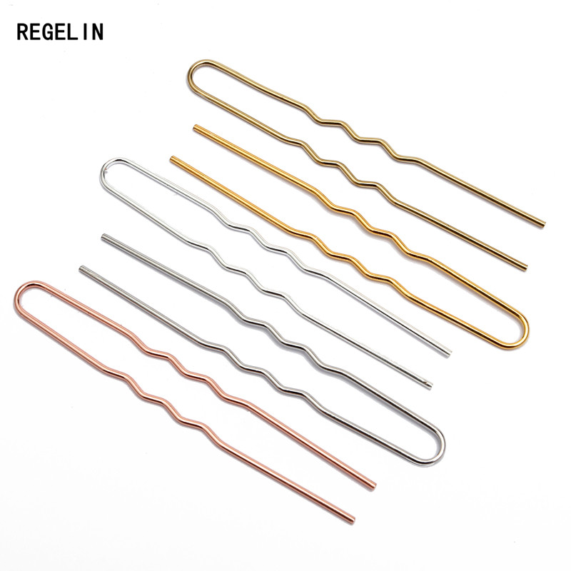 50Pcs Simple U Shape Metal Hai - Jewelry Making Workshops avis et prix