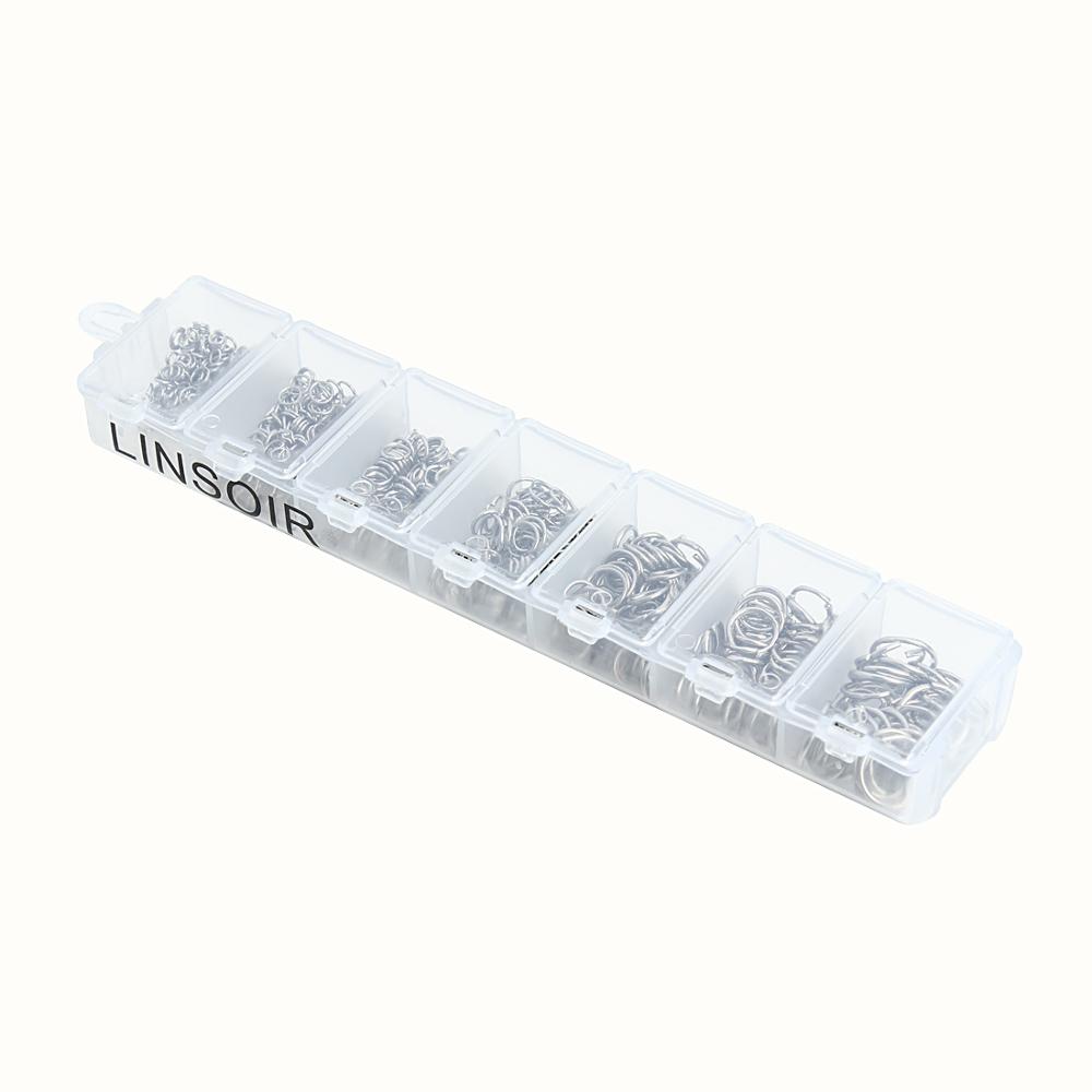 1Box 3-10mm Mixed Stainless St - Jump Ring Assorted avis et prix