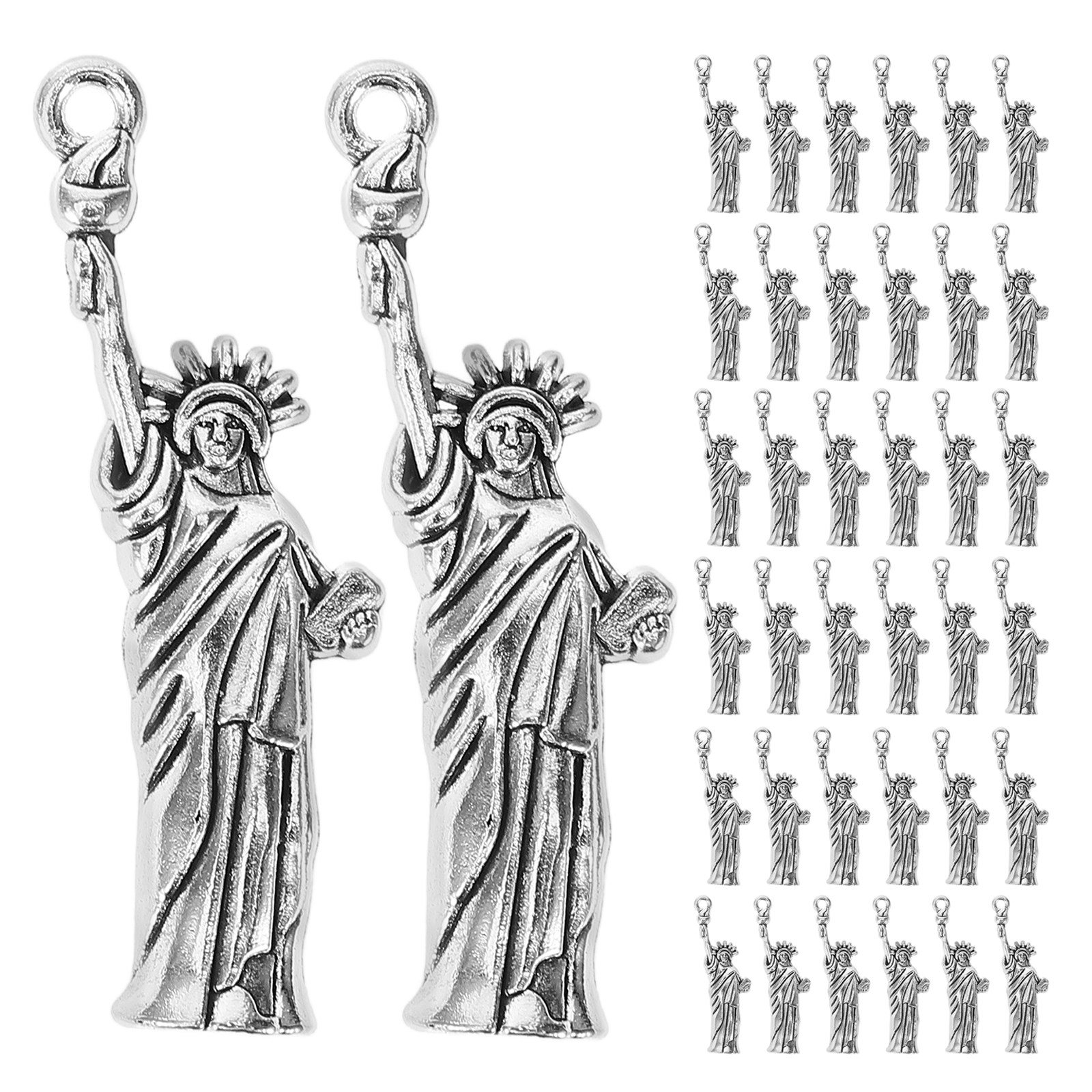 50Pcs Statue of Liberty Charms - Jewelry Making York avis et prix