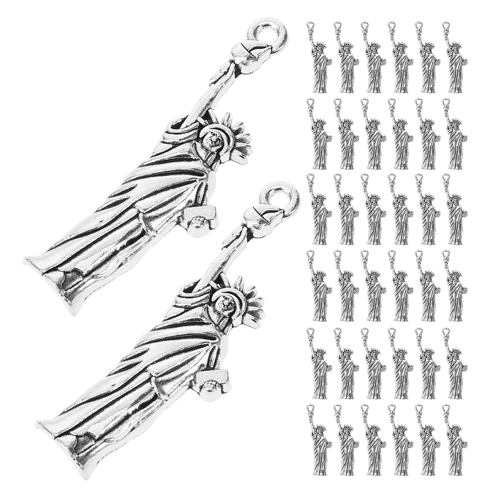 50Pcs Statue of Liberty Charms - Jewelry Making York avis et prix