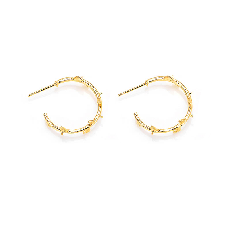 6PCS 18K Gold Color Brass with - Jewelry Making Pieces avis et prix