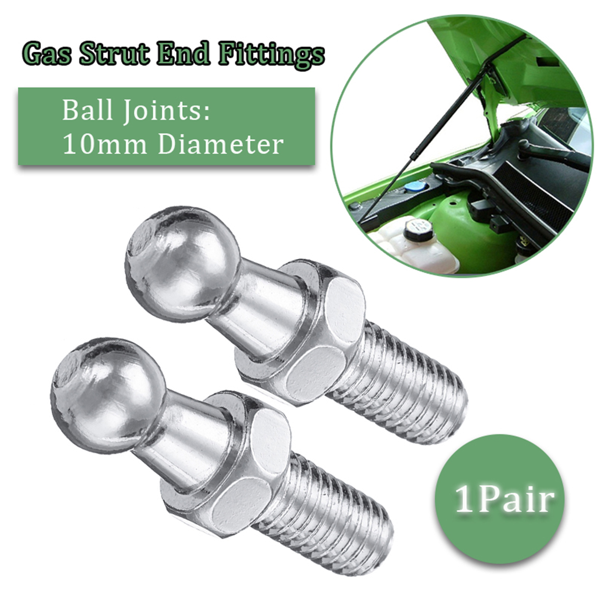 10mm M8 Boot Bonnet Gas Strut  - Eyepin Ball End avis et prix