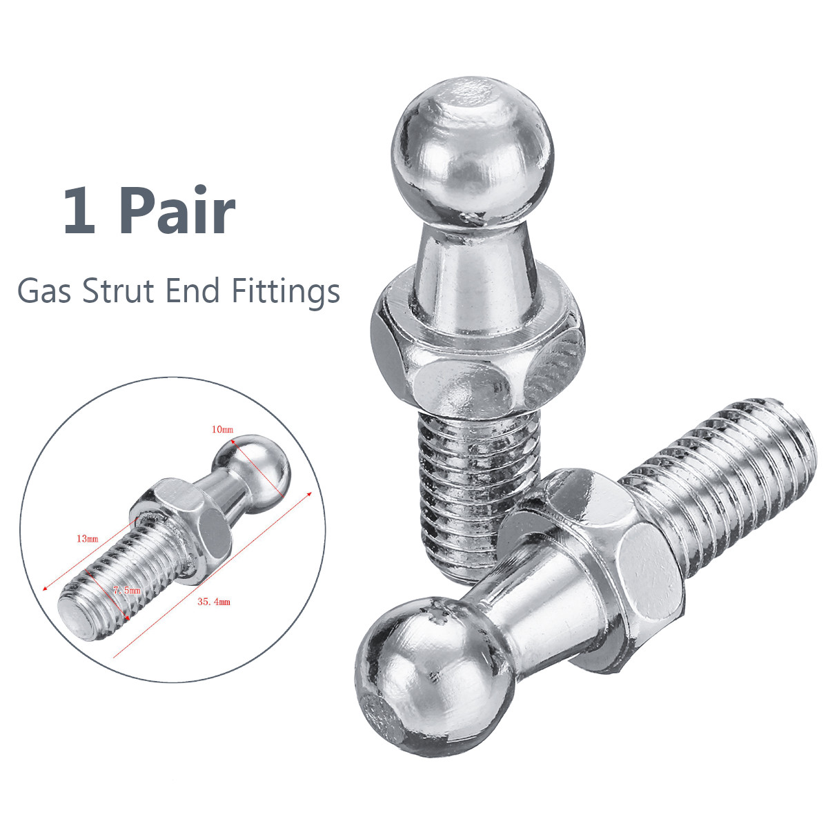 10mm M8 Boot Bonnet Gas Strut  - Eyepin Ball End avis et prix
