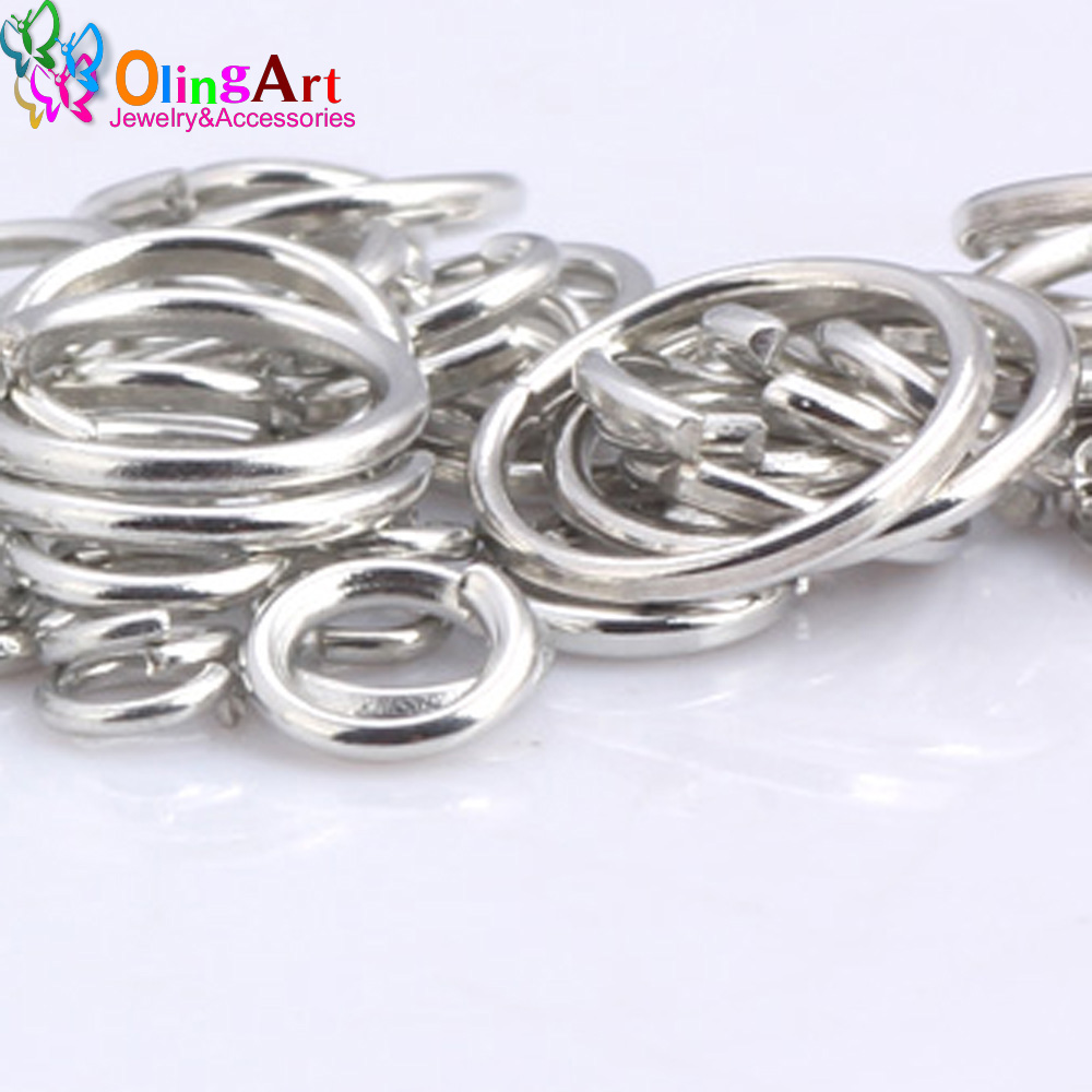 OlingArt Rhodium Plating Jump  - Jump Ring Assorted avis et prix