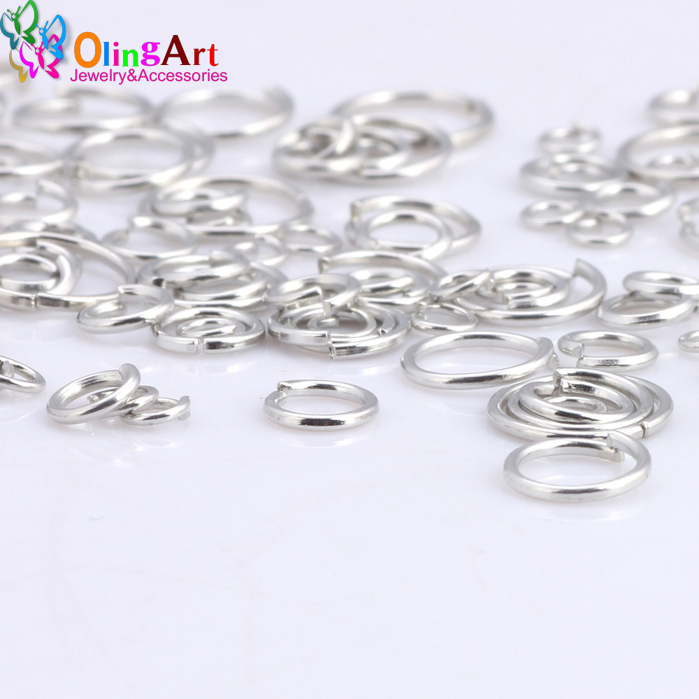 OlingArt Rhodium Plating Jump  - Jump Ring Assorted avis et prix