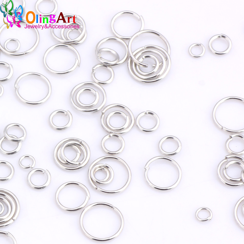 OlingArt Rhodium Plating Jump  - Jump Ring Assorted avis et prix