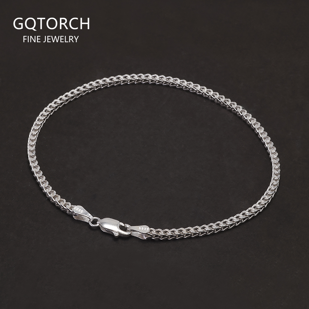 2mm 925 Sterling Silver Franco - Lobster Clasp Silver avis et prix