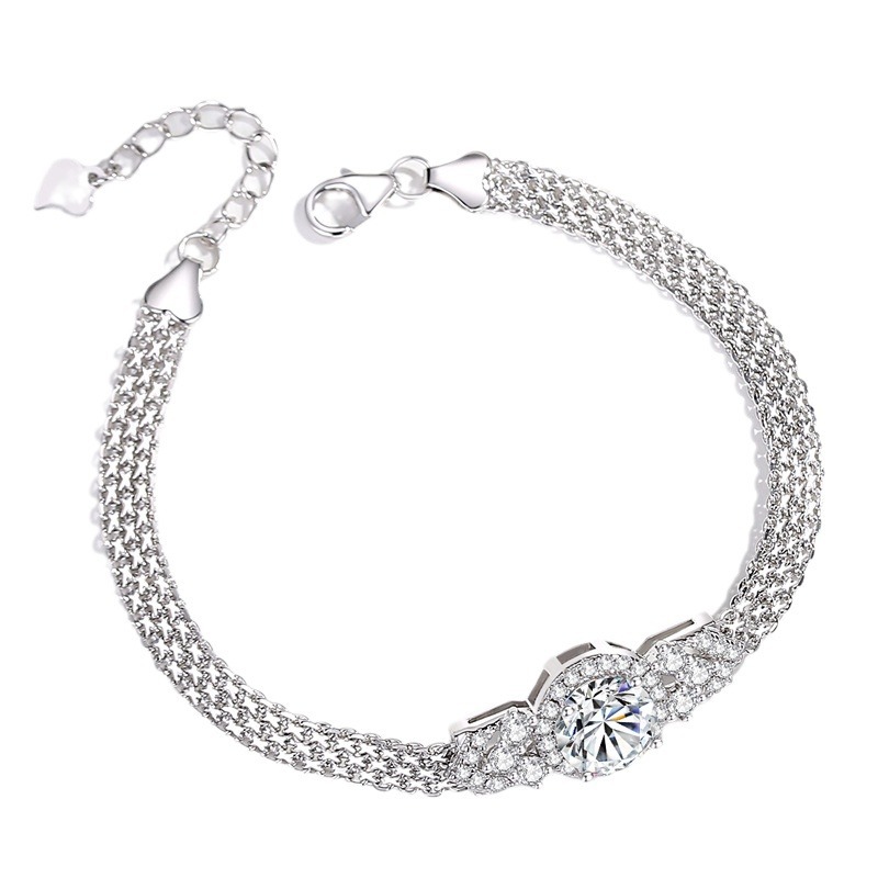New 2 Carat D Color VVS1 Moiss - Lobster Clasp Silver avis et prix
