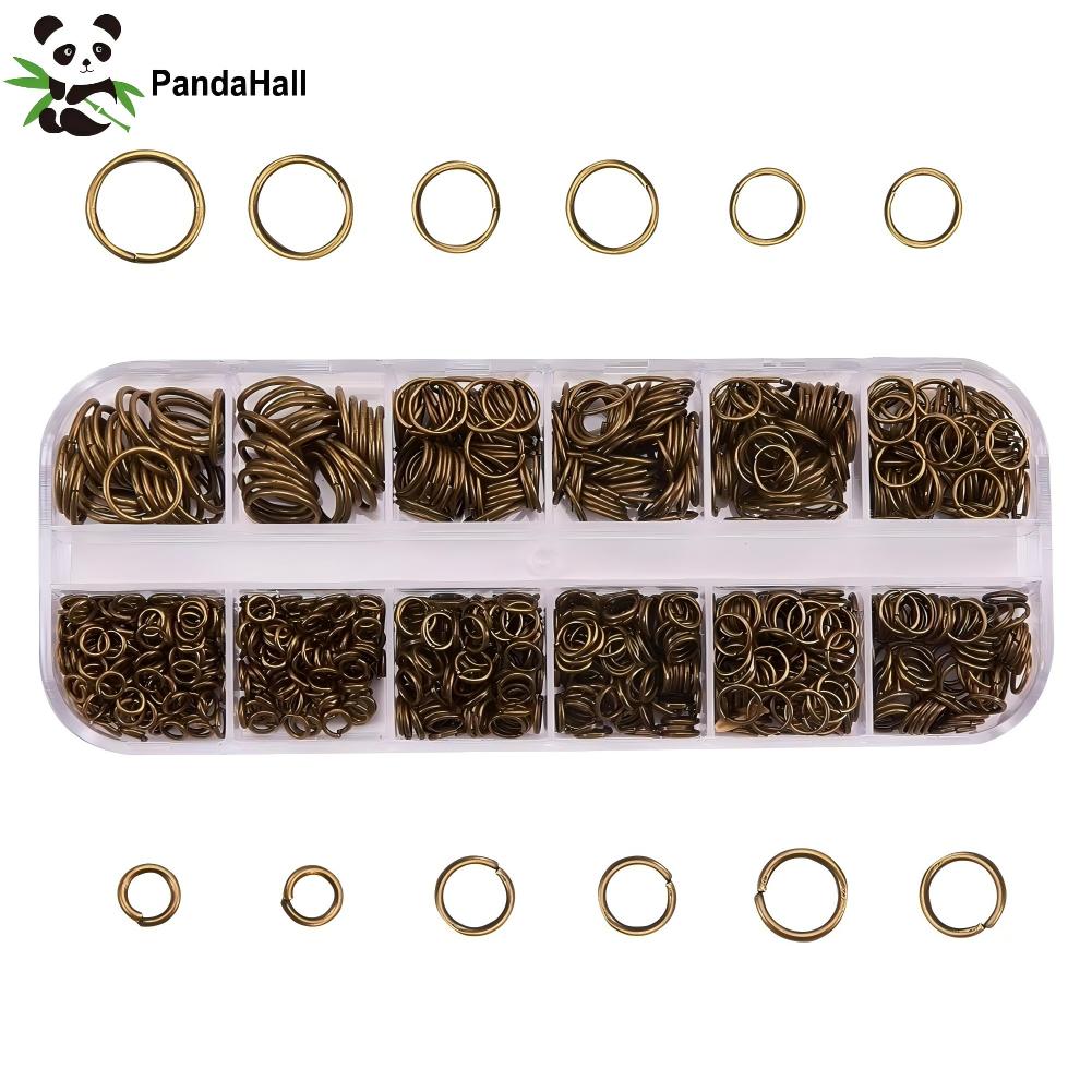 PandaHall About 1000pcs Iron J - Jump Ring Assorted avis et prix