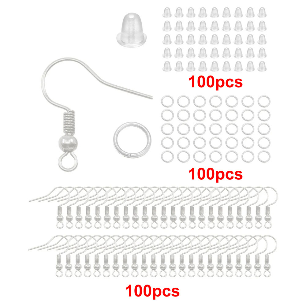 300pcs Hypoallergenic Earring  - Jump Ring Assorted avis et prix
