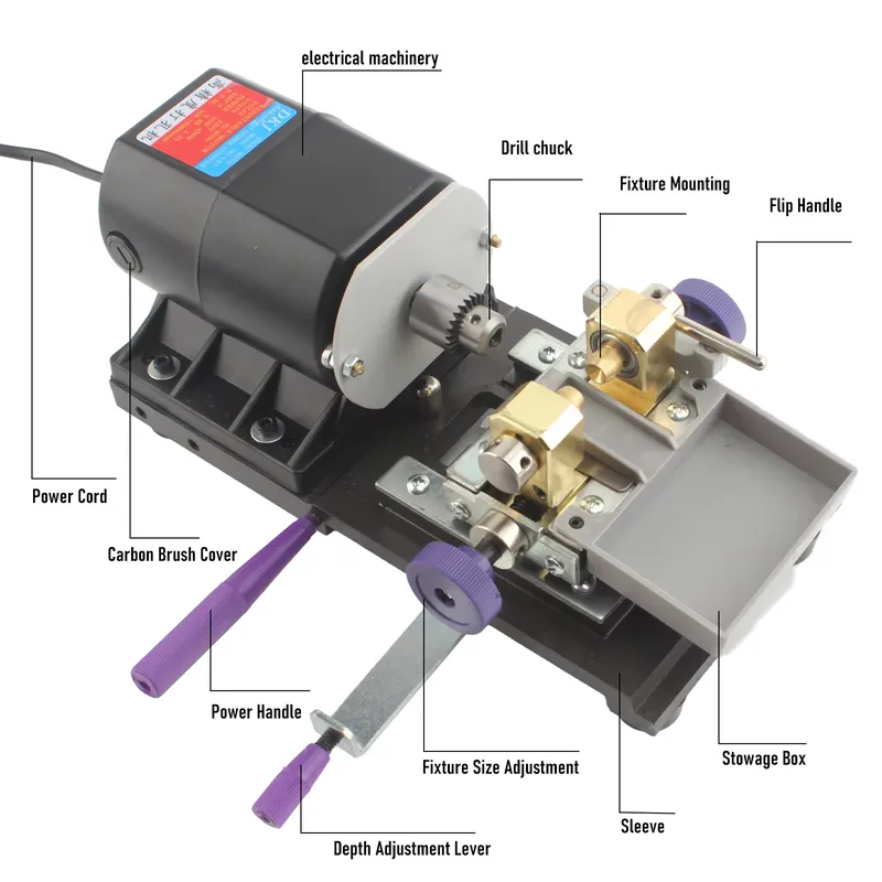 Auble Purple Pearl Drilling Ma - Jewelry Making Machine avis et prix