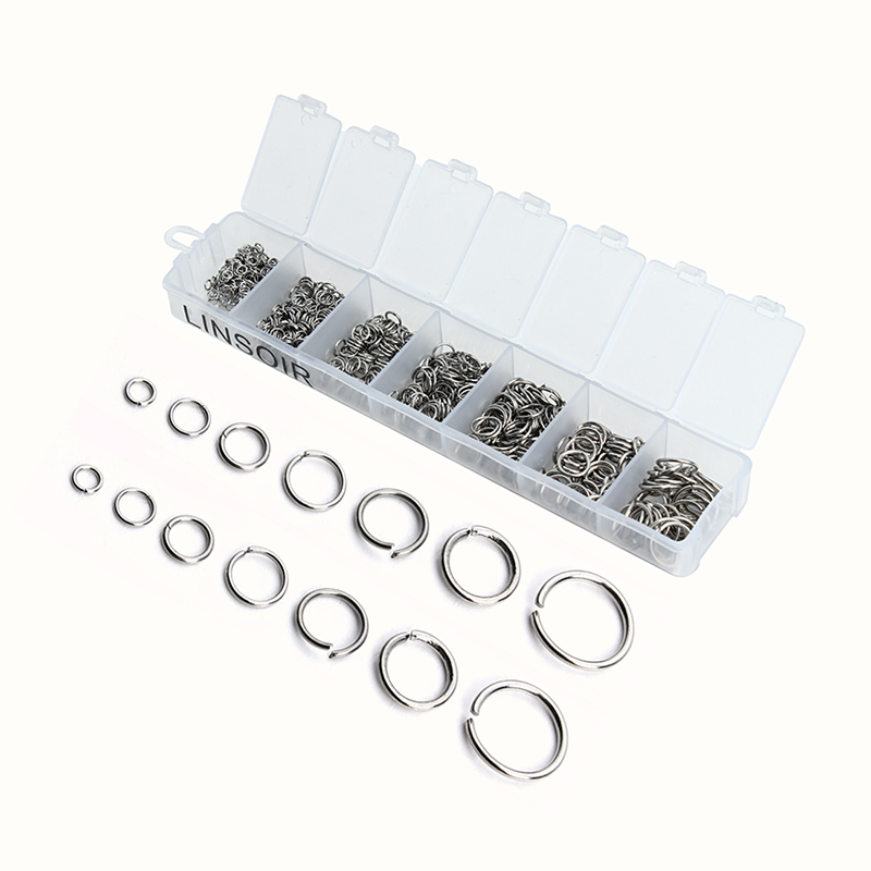 770pcs/lot Mix Size Open Jump  - Jump Ring Assorted avis et prix