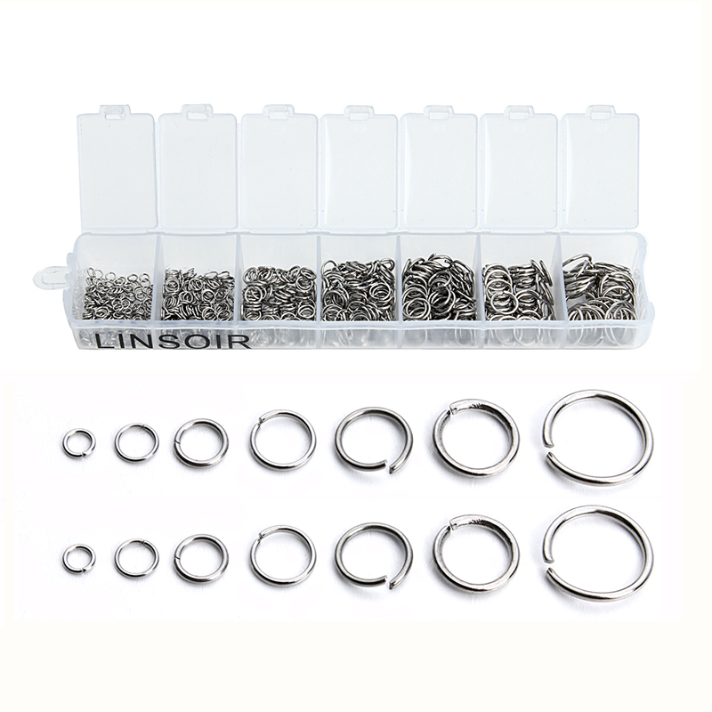 770pcs/lot Mix Size Open Jump  - Jump Ring Assorted avis et prix