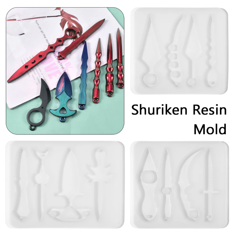 Shuriken Ninja Star Silicone M - Jewelry Making Workshops avis et prix