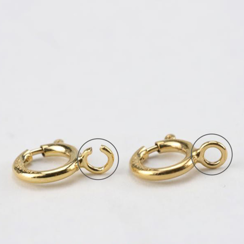 14K Gold Filled Spring Ring Cl - Jewelry Making Hoops avis et prix