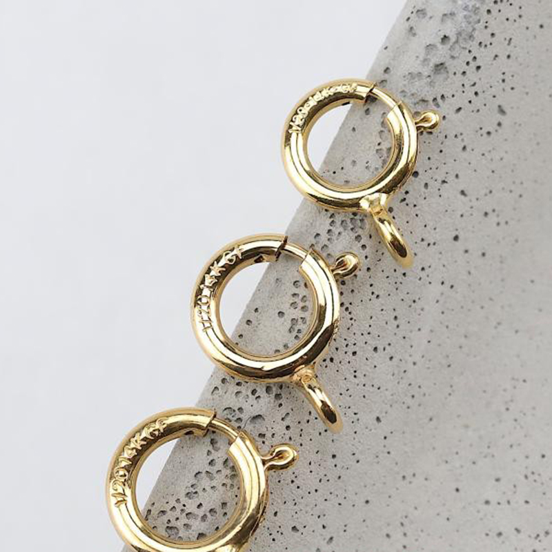 14K Gold Filled Spring Ring Cl - Jewelry Making Hoops avis et prix