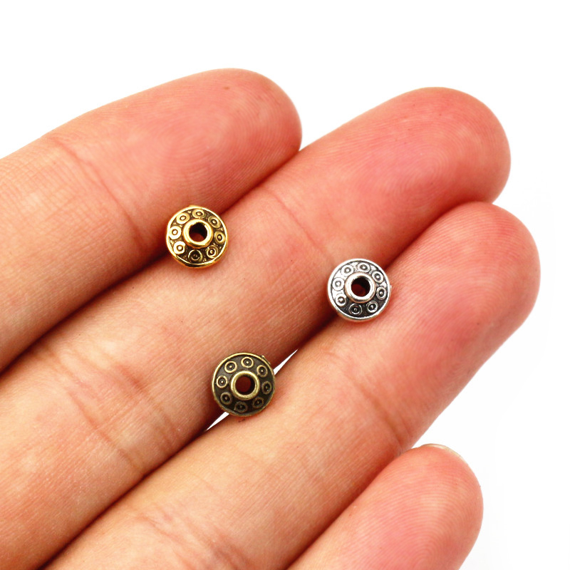 100pcs 6x6x3.5mm Bronze Antiqu - Eyepin Ball End avis et prix