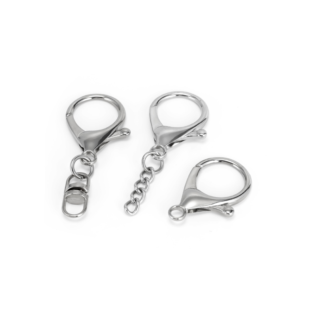 10Pcs Silver Color Large Lobst - Lobster Clasp Silver avis et prix