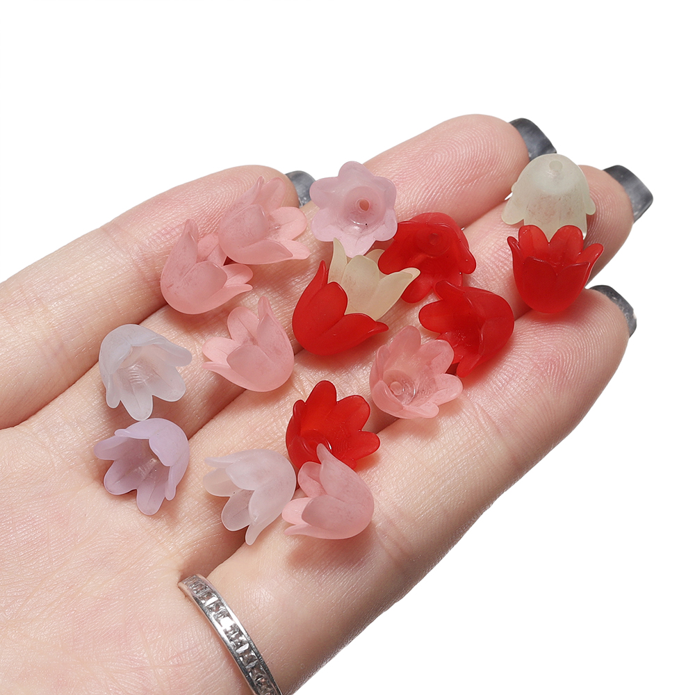 50pcs 8.5X11mm Colorful Bellfl - Jewelry Making Pieces avis et prix